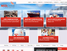 Tablet Screenshot of nsslglobal.com